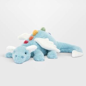 JELLY CAT Large Sky Dragon Plush Stuffed Animal BRAND NEW